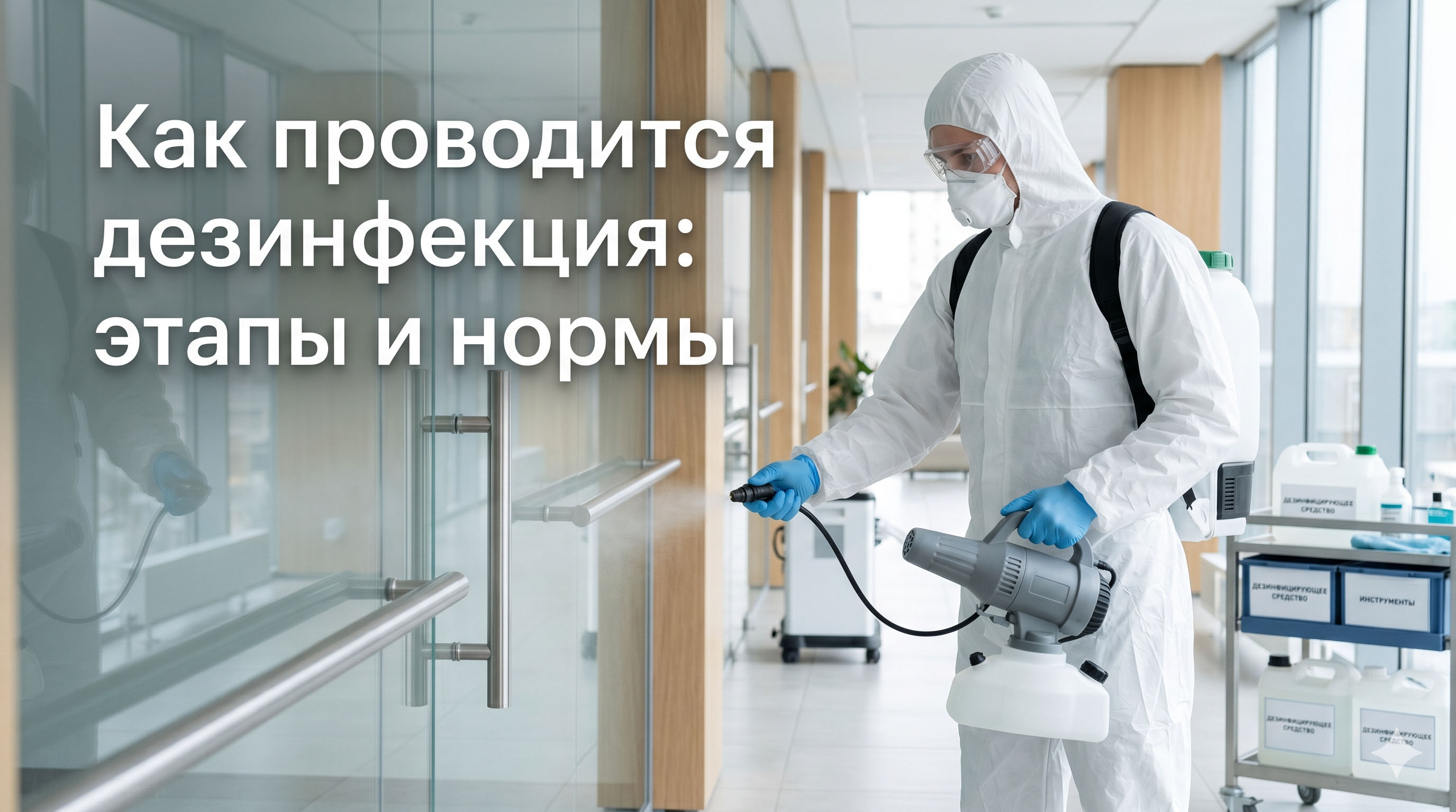 Как проводится дезинфекция: регламенты, этапы и периодичность обработки