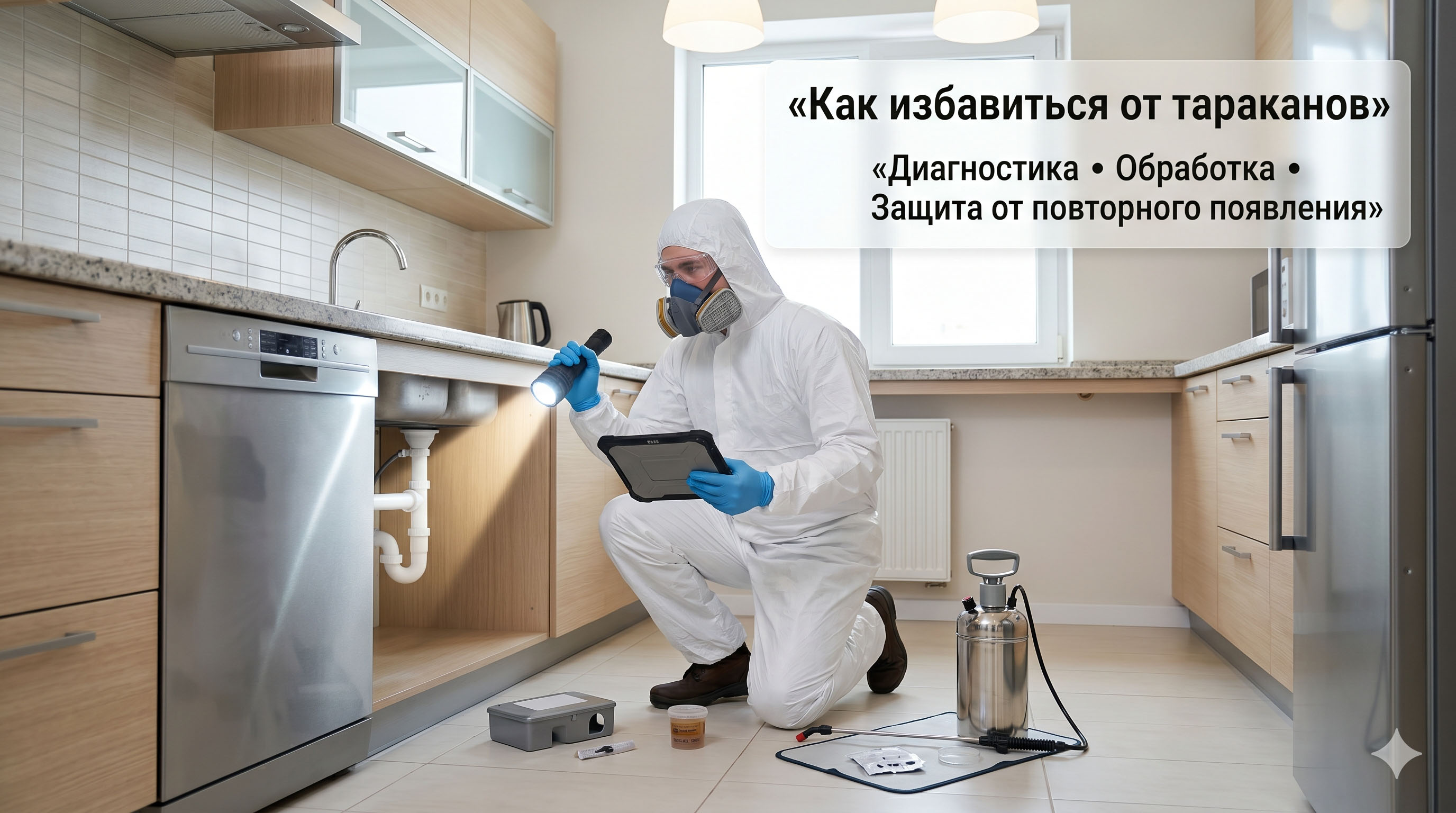 Как избавиться от тараканов в квартире: почему не работают бытовые средства и как решить проблему профессионально
